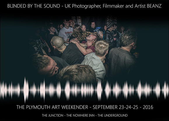 Blinded by the Sound Event Poster