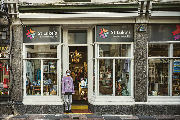 St Lukes Hospice Shabby Chic Charity Shop Plymouth