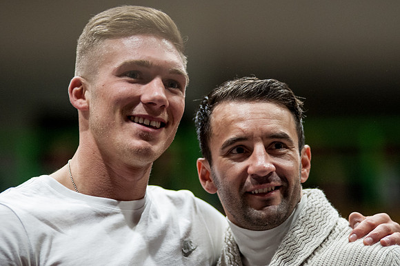 Nick Blackwell and Lee Haskins